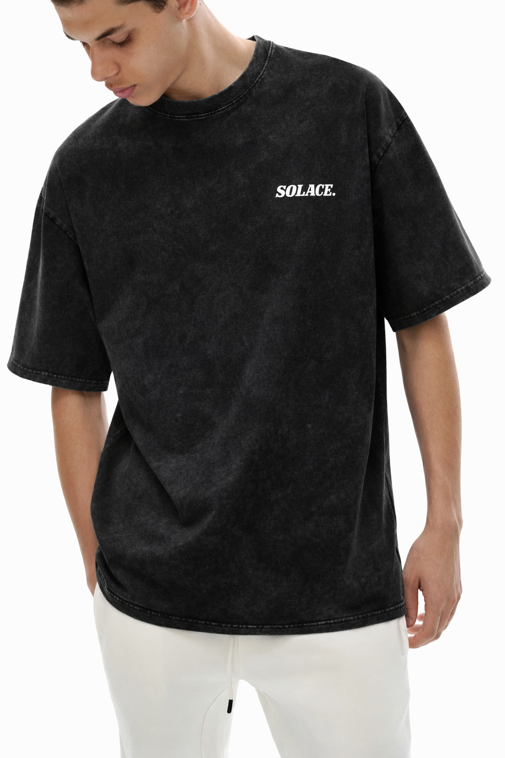 Snow Washed Oversized SolaceClub T-Shirt